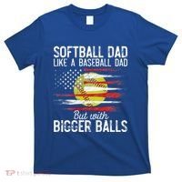 Softball Dad Like A Baseball Dad Definition T-Shirt thumb 0