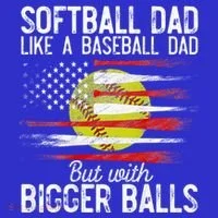 Softball Dad Like A Baseball Dad Definition Toddler Hoodie thumb 2