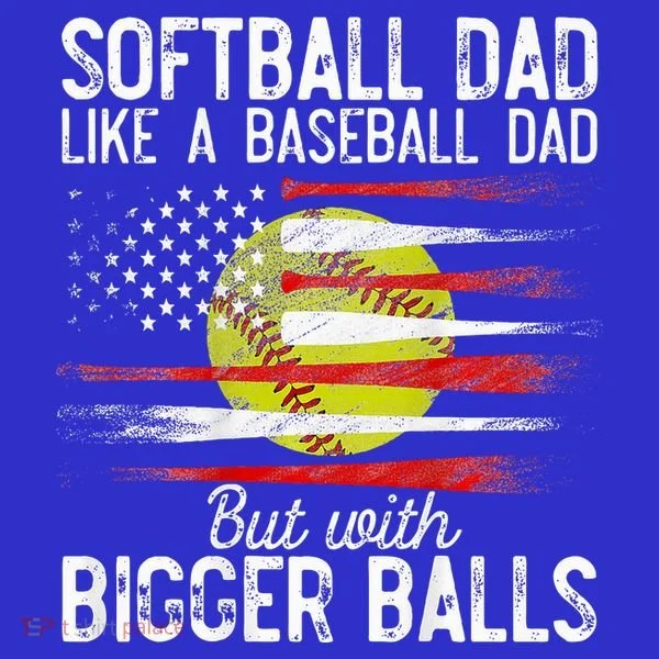 Softball Dad Like A Baseball Dad Definition Toddler Hoodie