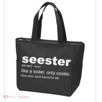 Seester Definition Like A Sister Only Cooler Tote Bag thumb 3