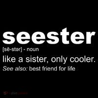 Seester Definition Like A Sister Only Cooler Tote Bag thumb 4