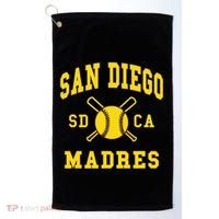 San Diego Madres San Diego Moms California Golf Towel thumb 0
