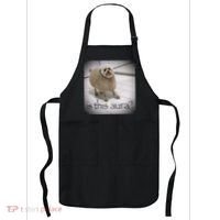 Silly Dog Meme Meme Brainrot Gen Z Funny Haircut Dog Meme Apron thumb 0