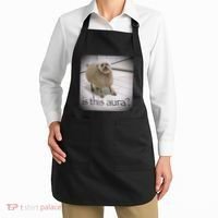 Silly Dog Meme Meme Brainrot Gen Z Funny Haircut Dog Meme Apron thumb 2