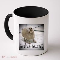 Silly Dog Meme Meme Brainrot Gen Z Funny Haircut Dog Meme Coffee Mug thumb 0