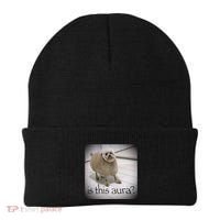 Silly Dog Meme Meme Brainrot Gen Z Funny Haircut Dog Meme Beanie thumb 0