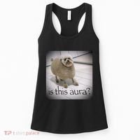 Silly Dog Meme Meme Brainrot Gen Z Funny Haircut Dog Meme Women's Tank Top thumb 0