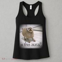 Silly Dog Meme Meme Brainrot Gen Z Funny Haircut Dog Meme Women's Tank Top thumb 3