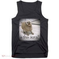Silly Dog Meme Meme Brainrot Gen Z Funny Haircut Dog Meme Tank Top thumb 0