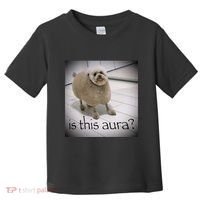 Silly Dog Meme Meme Brainrot Gen Z Funny Haircut Dog Meme Toddler T-Shirt thumb 0