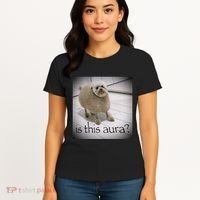 Silly Dog Meme Meme Brainrot Gen Z Funny Haircut Dog Meme Women's T-Shirt thumb 4