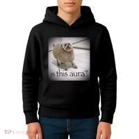 Silly Dog Meme Meme Brainrot Gen Z Funny Haircut Dog Meme Kids Hoodie thumb 4