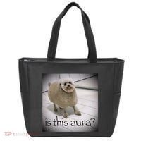 Silly Dog Meme Meme Brainrot Gen Z Funny Haircut Dog Meme Tote Bag thumb 0