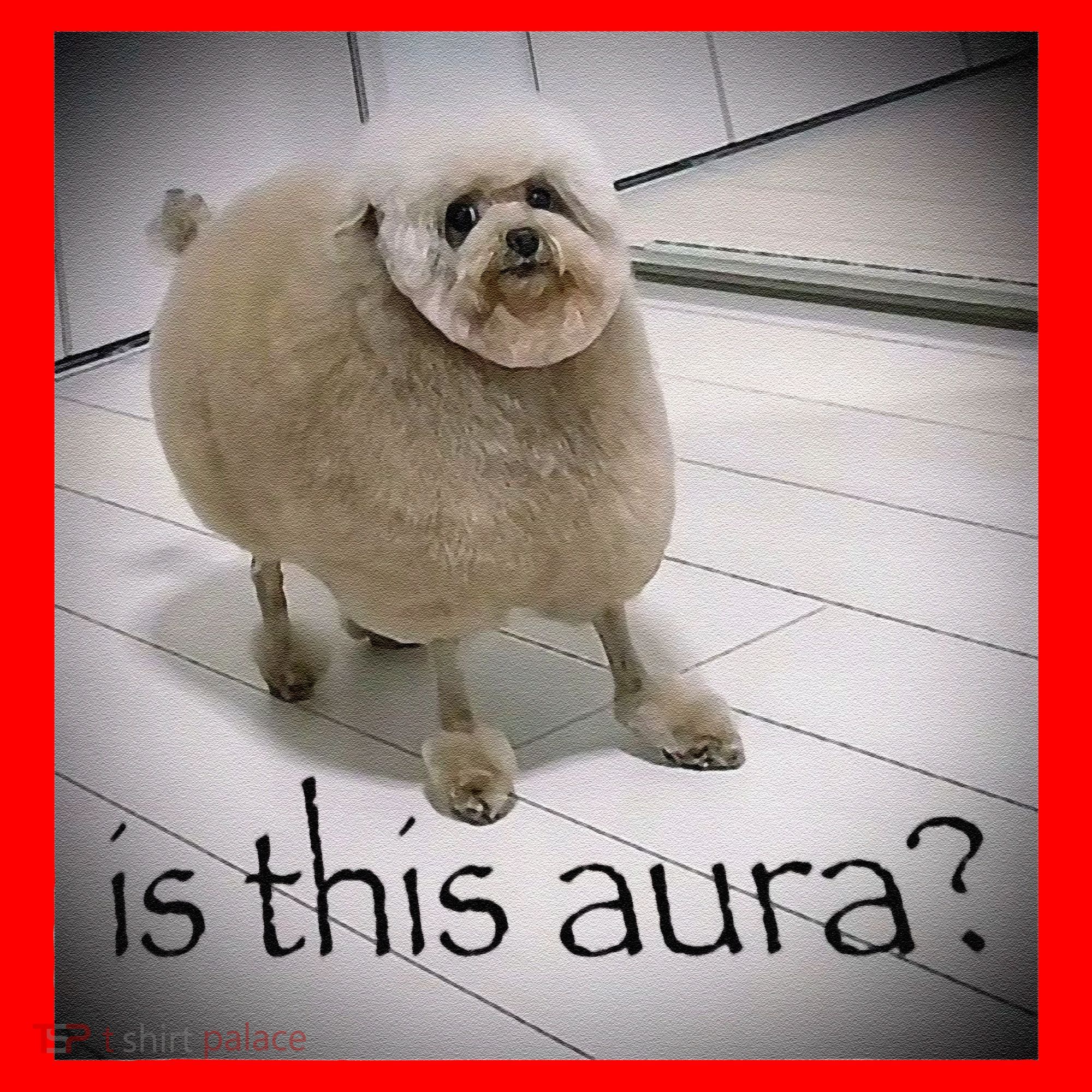 Silly Dog Meme Meme Brainrot Gen Z Funny Haircut Dog Meme Santa Hat