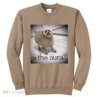 Silly Dog Meme Meme Brainrot Gen Z Funny Haircut Dog Meme Sweatshirt thumb 0