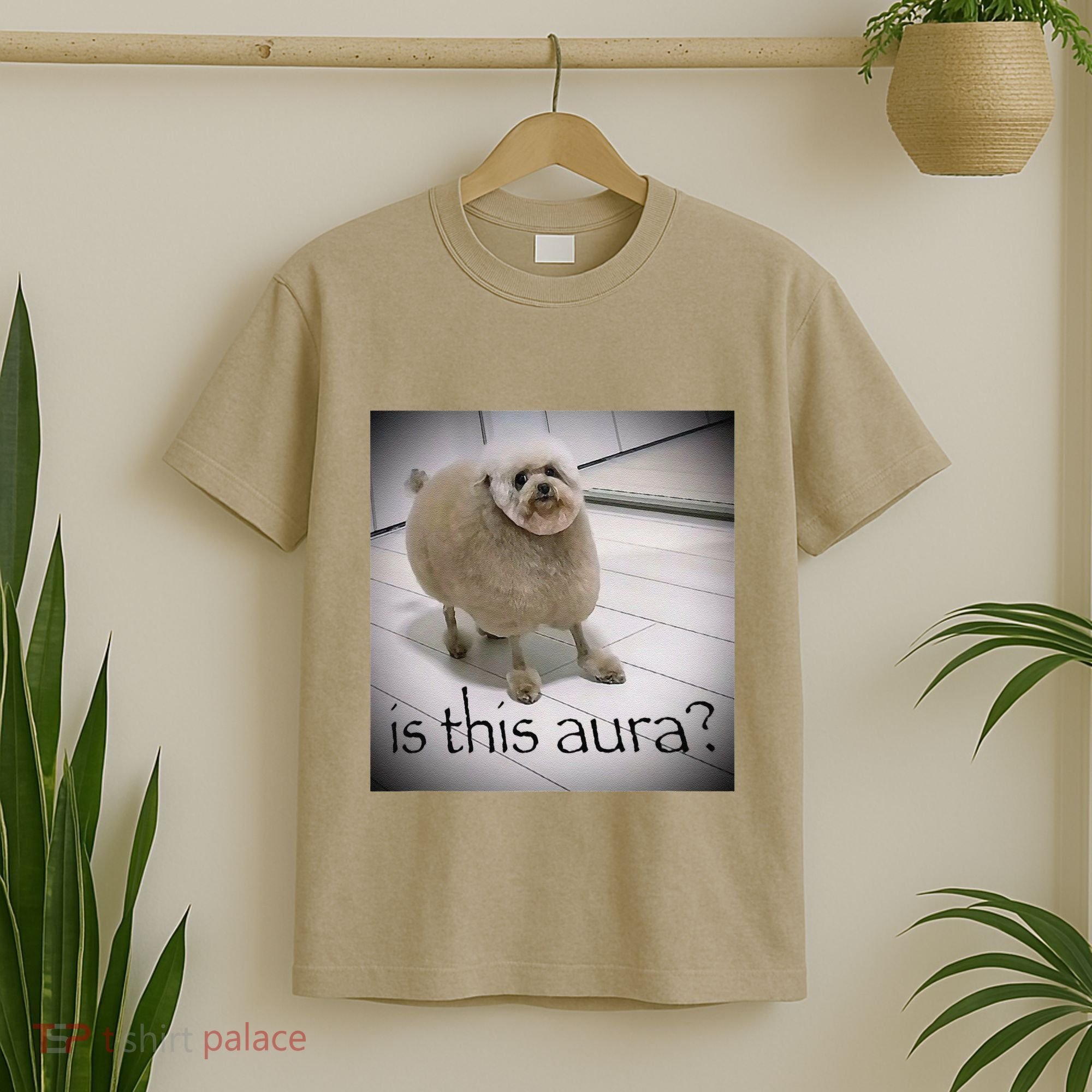 Silly Dog Meme Meme Brainrot Gen Z Funny Haircut Dog Meme T-Shirt