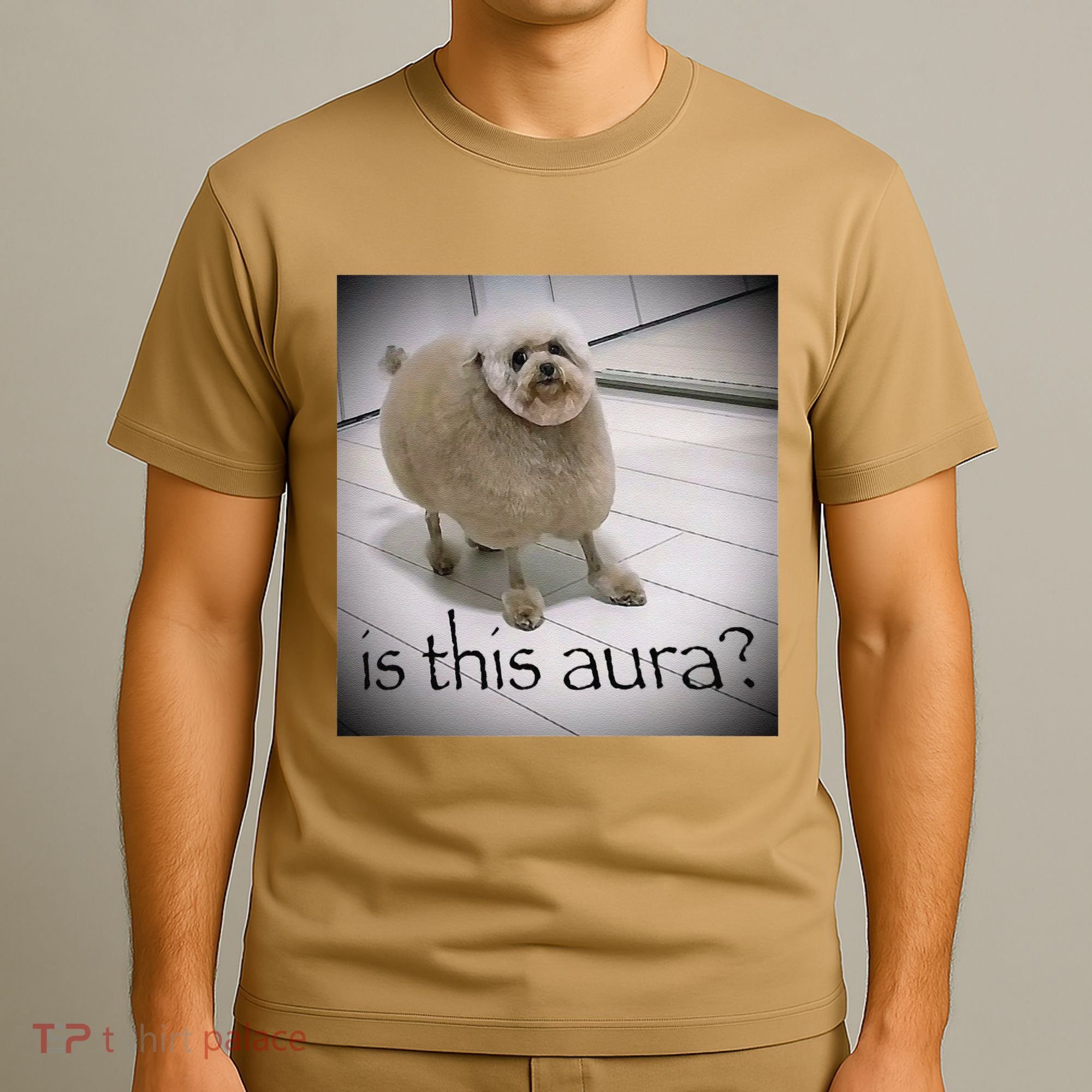 Silly Dog Meme Meme Brainrot Gen Z Funny Haircut Dog Meme T-Shirt