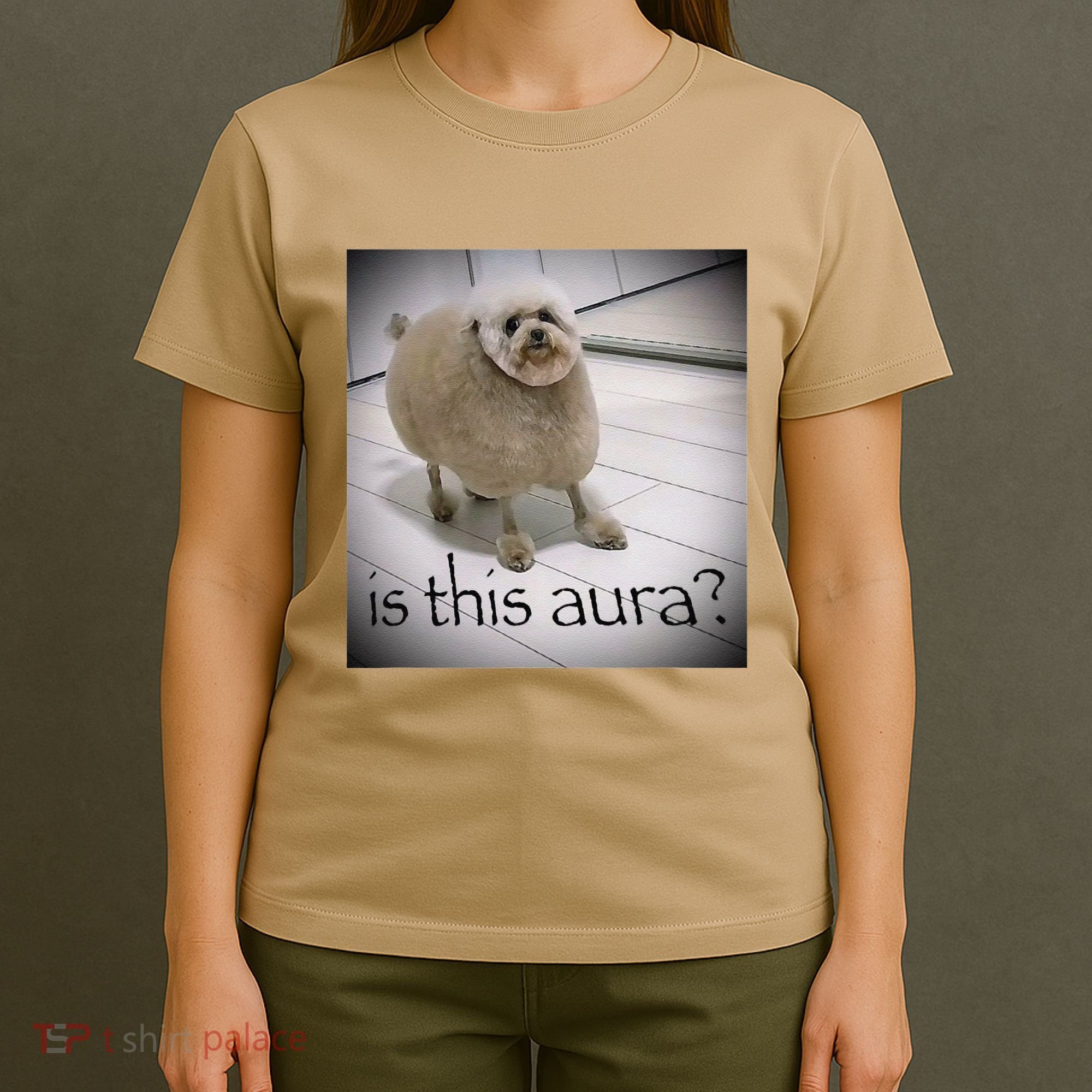 Silly Dog Meme Meme Brainrot Gen Z Funny Haircut Dog Meme T-Shirt