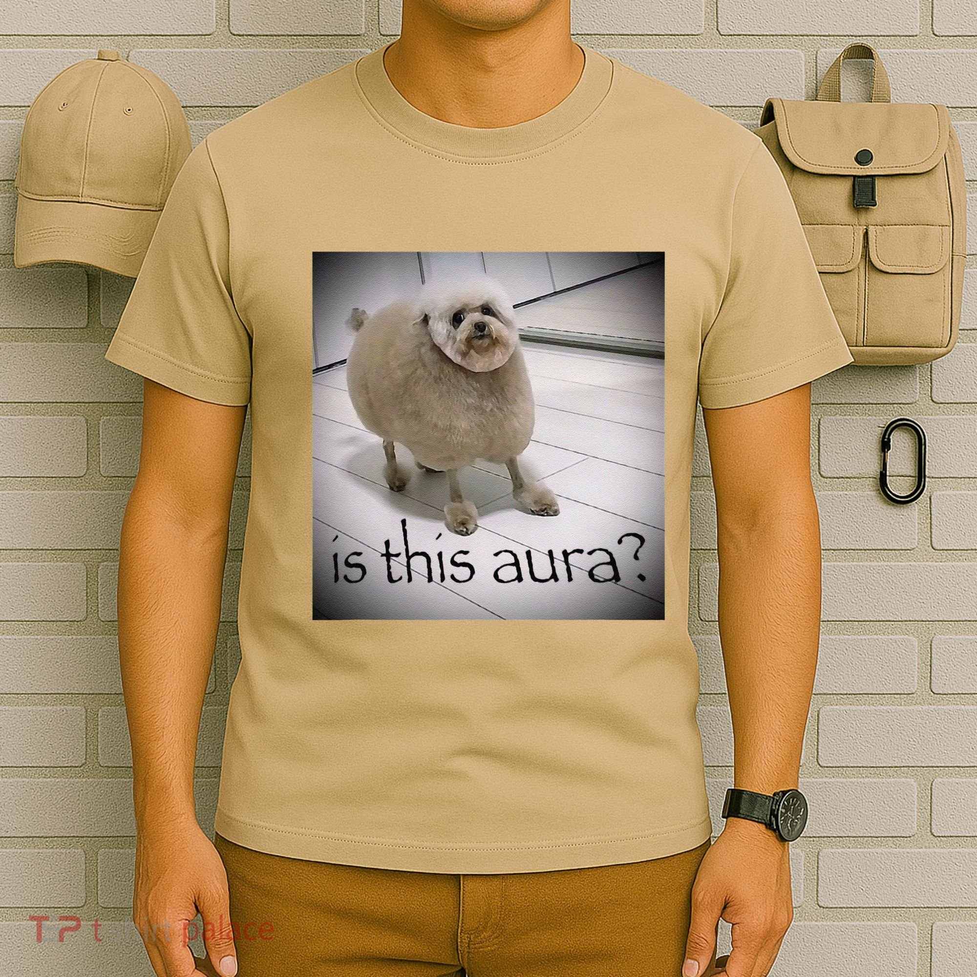 Silly Dog Meme Meme Brainrot Gen Z Funny Haircut Dog Meme T-Shirt