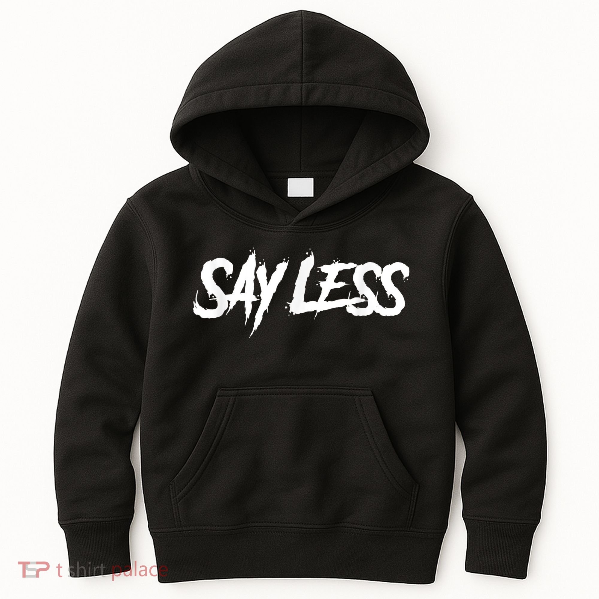 Sayless Do More, Say Less Do More. Hustle, Go Hard, No Cap Kids Hoodie
