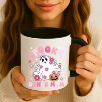 Spooky Dance Mom Halloween Dancer Mama Dancing Mom Gift Coffee Mug thumb 3