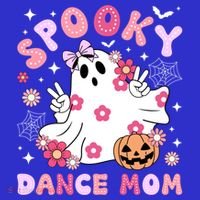 Spooky Dance Mom Halloween Dancer Mama Dancing Mom Gift Sweatshirt thumb 3