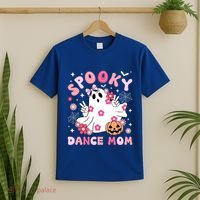 Spooky Dance Mom Halloween Dancer Mama Dancing Mom Gift T-Shirt thumb 2