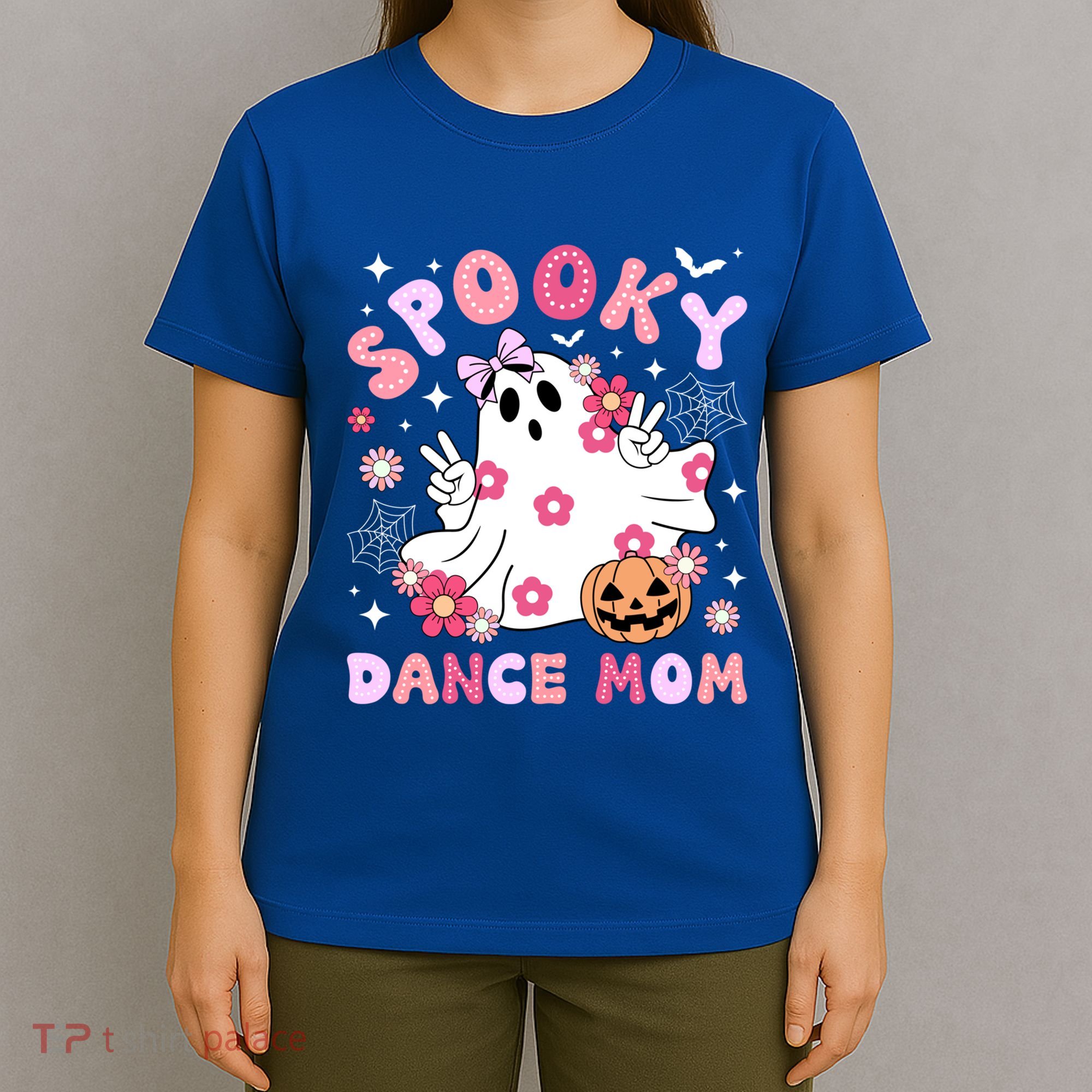Spooky Dance Mom Halloween Dancer Mama Dancing Mom Gift T-Shirt