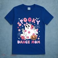 Spooky Dance Mom Halloween Dancer Mama Dancing Mom Gift T-Shirt thumb 5