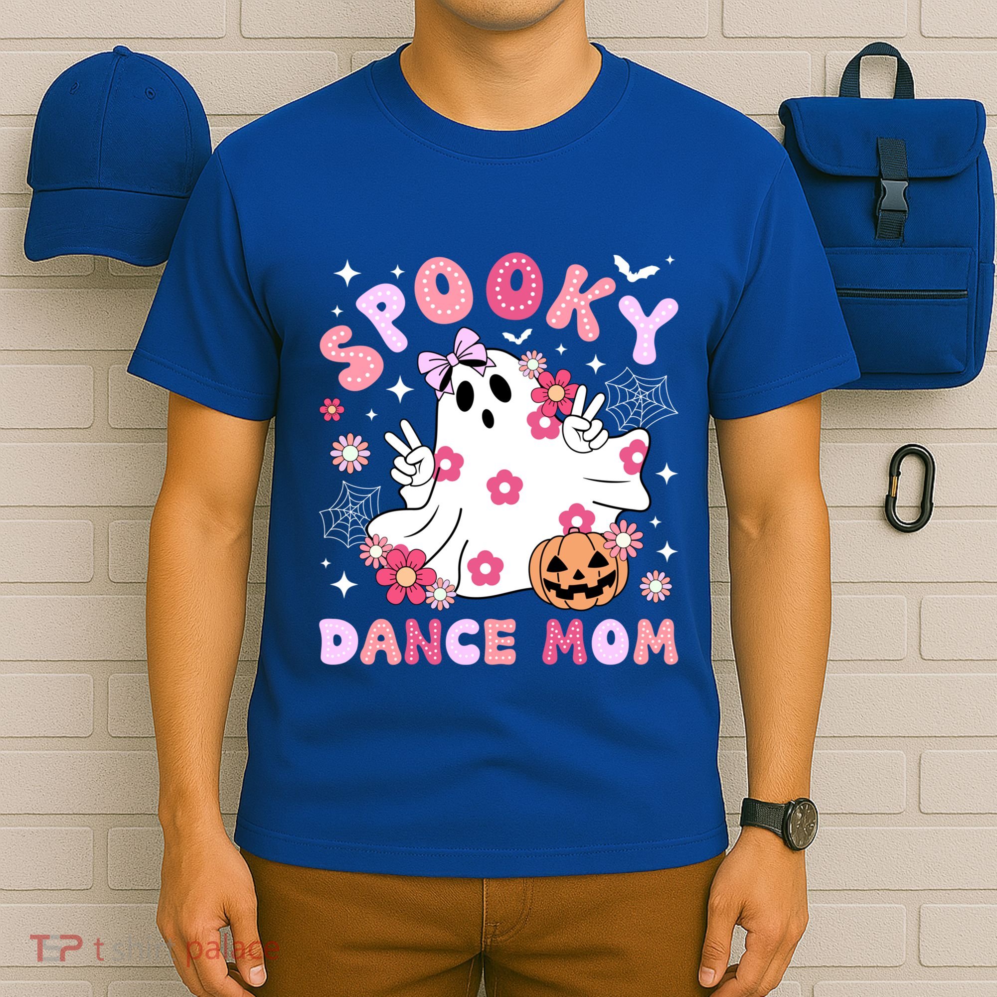 Spooky Dance Mom Halloween Dancer Mama Dancing Mom Gift T-Shirt