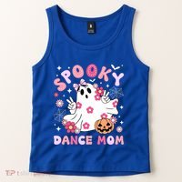 Spooky Dance Mom Halloween Dancer Mama Dancing Mom Gift Tank Top thumb 2