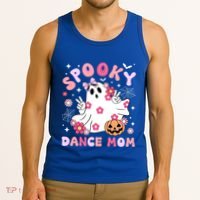 Spooky Dance Mom Halloween Dancer Mama Dancing Mom Gift Tank Top thumb 3