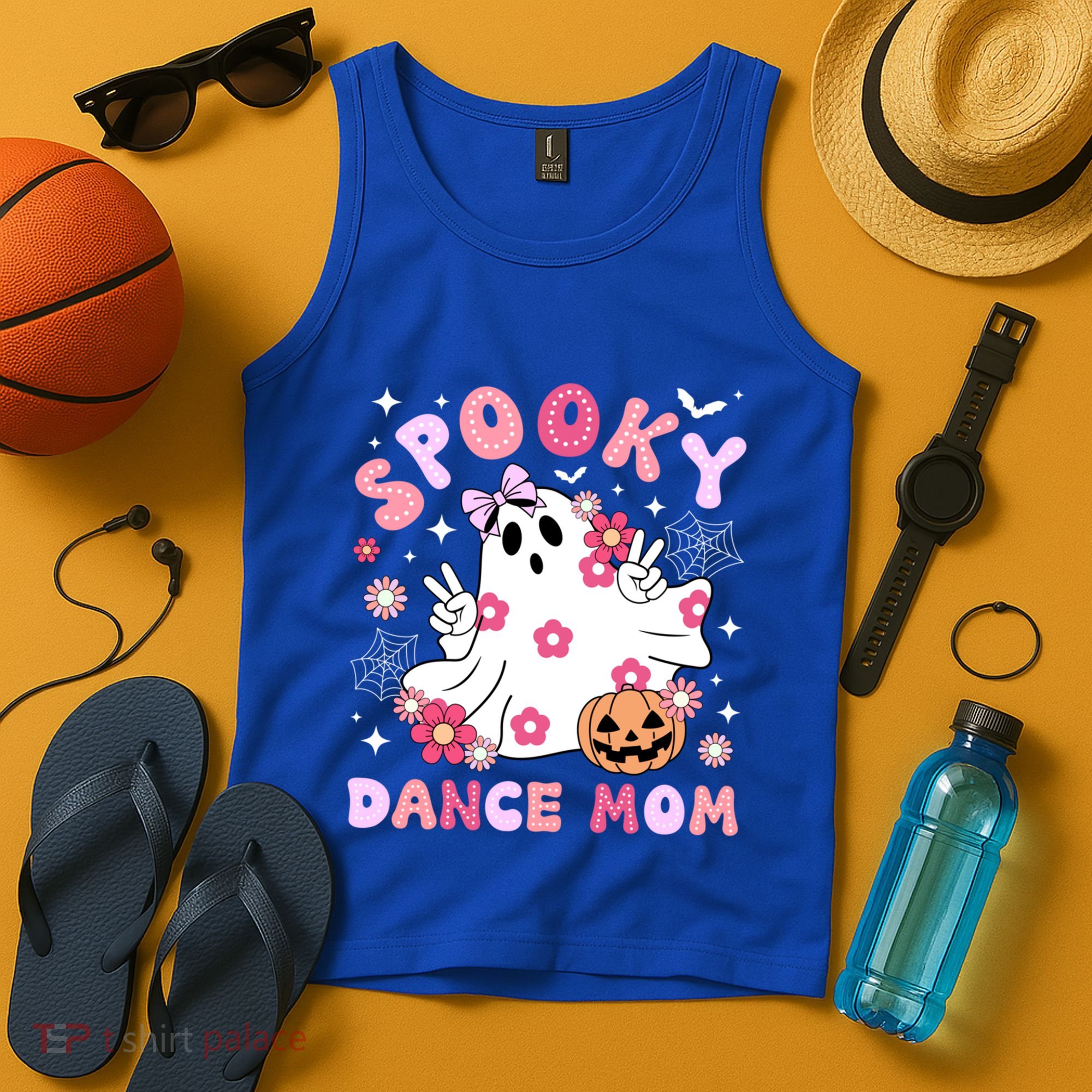 Spooky Dance Mom Halloween Dancer Mama Dancing Mom Gift Tank Top