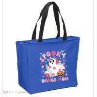 Spooky Dance Mom Halloween Dancer Mama Dancing Mom Gift Tote Bag thumb 2