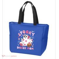Spooky Dance Mom Halloween Dancer Mama Dancing Mom Gift Tote Bag thumb 3