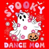 Spooky Dance Mom Halloween Dancer Mama Dancing Mom Gift Santa Hat thumb 1