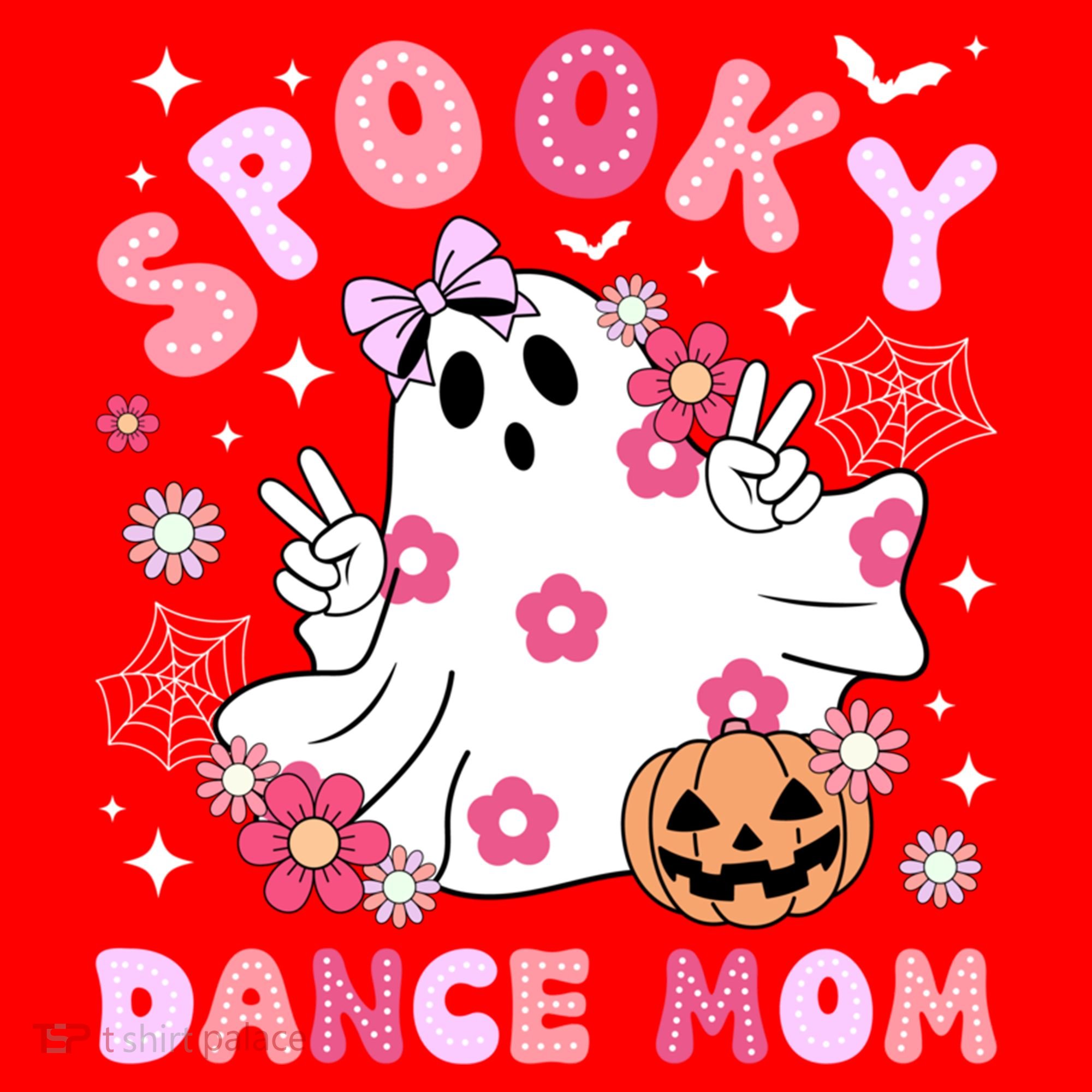 Spooky Dance Mom Halloween Dancer Mama Dancing Mom Gift Santa Hat