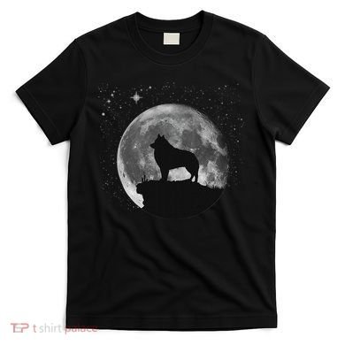 Schipperke Dog Moon T-Shirt