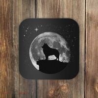 Schipperke Dog Moon Coaster thumb 0