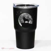 Schipperke Dog Moon Tumbler thumb 0