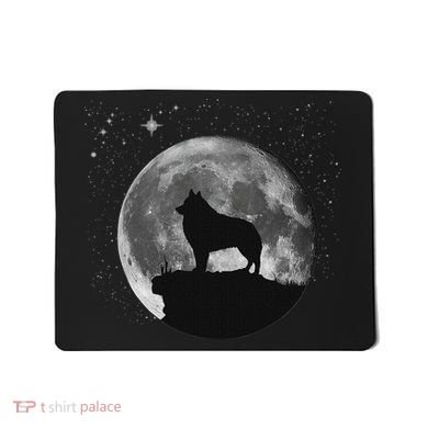 Schipperke Dog Moon Mousepad