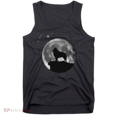 Schipperke Dog Moon Tank Top