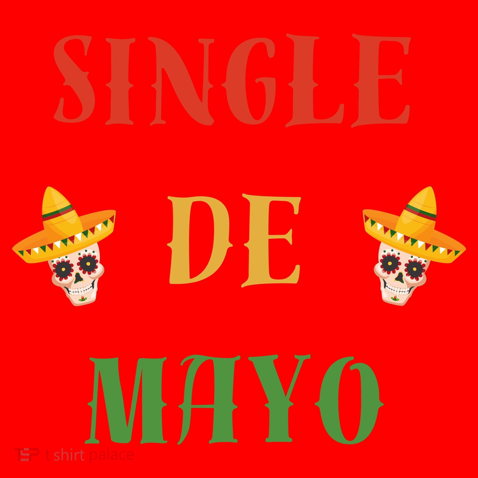 Single De Mayo (Cinco De Mayo) Santa Hat
