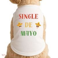 Single De Mayo (Cinco De Mayo) Doggie Tank thumb 0