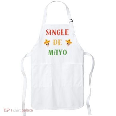 Single De Mayo (Cinco De Mayo) Apron