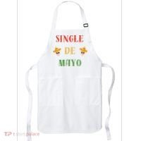 Single De Mayo (Cinco De Mayo) Apron thumb 0