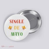 Single De Mayo (Cinco De Mayo) Button thumb 0