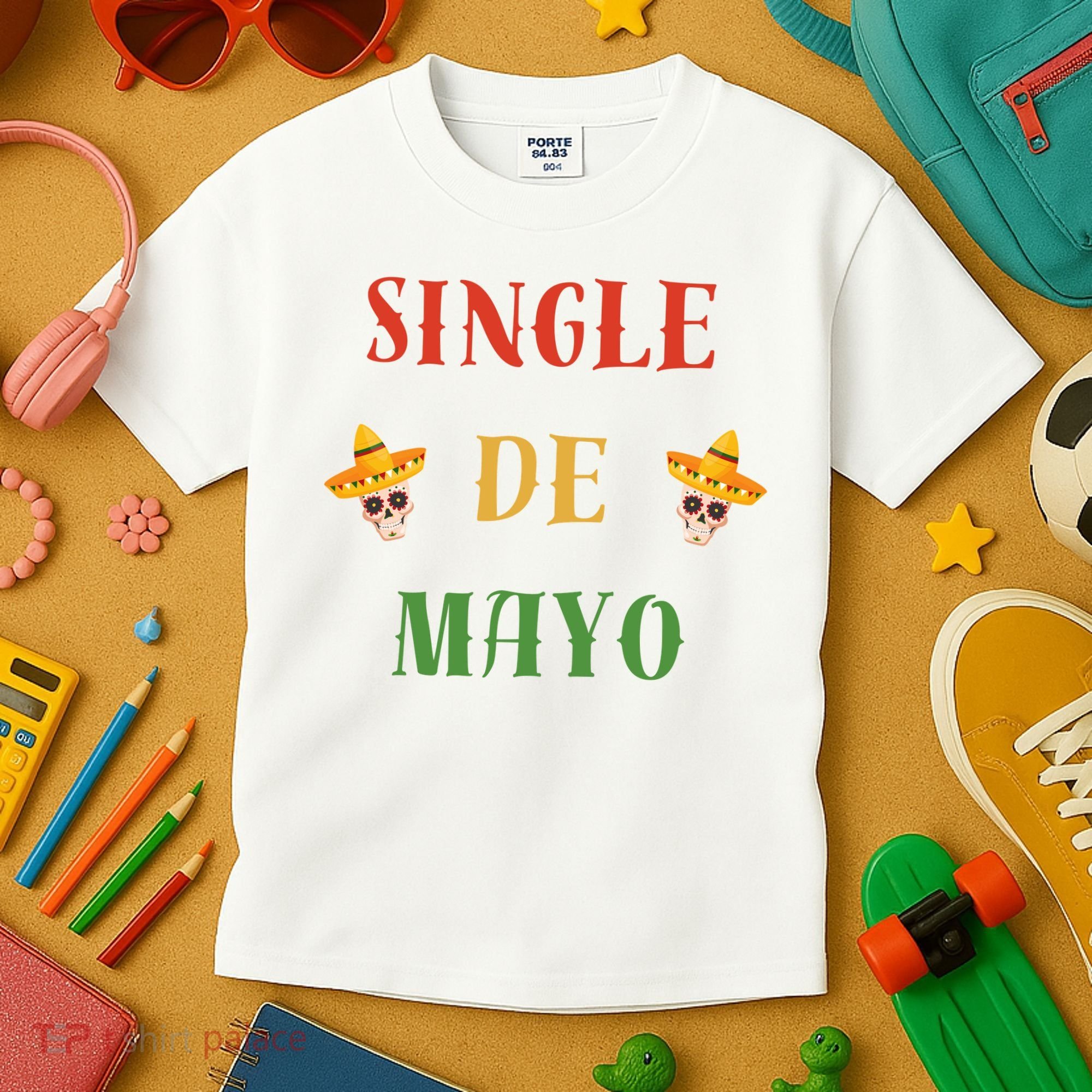 Single De Mayo (Cinco De Mayo) Kids T-Shirt