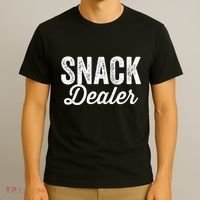 Snack Dealer Mom Teacher Daycare Funny T-Shirt thumb 3