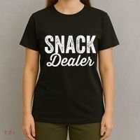 Snack Dealer Mom Teacher Daycare Funny T-Shirt thumb 4